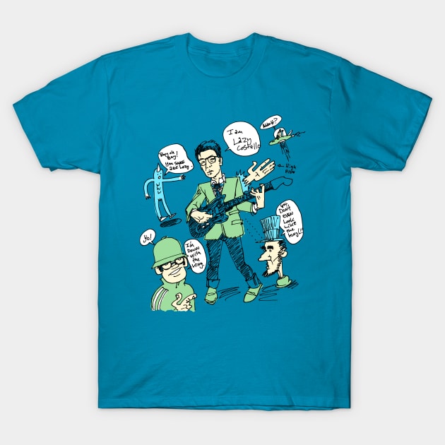 Lazy Costello T-Shirt by GiMETZCO!